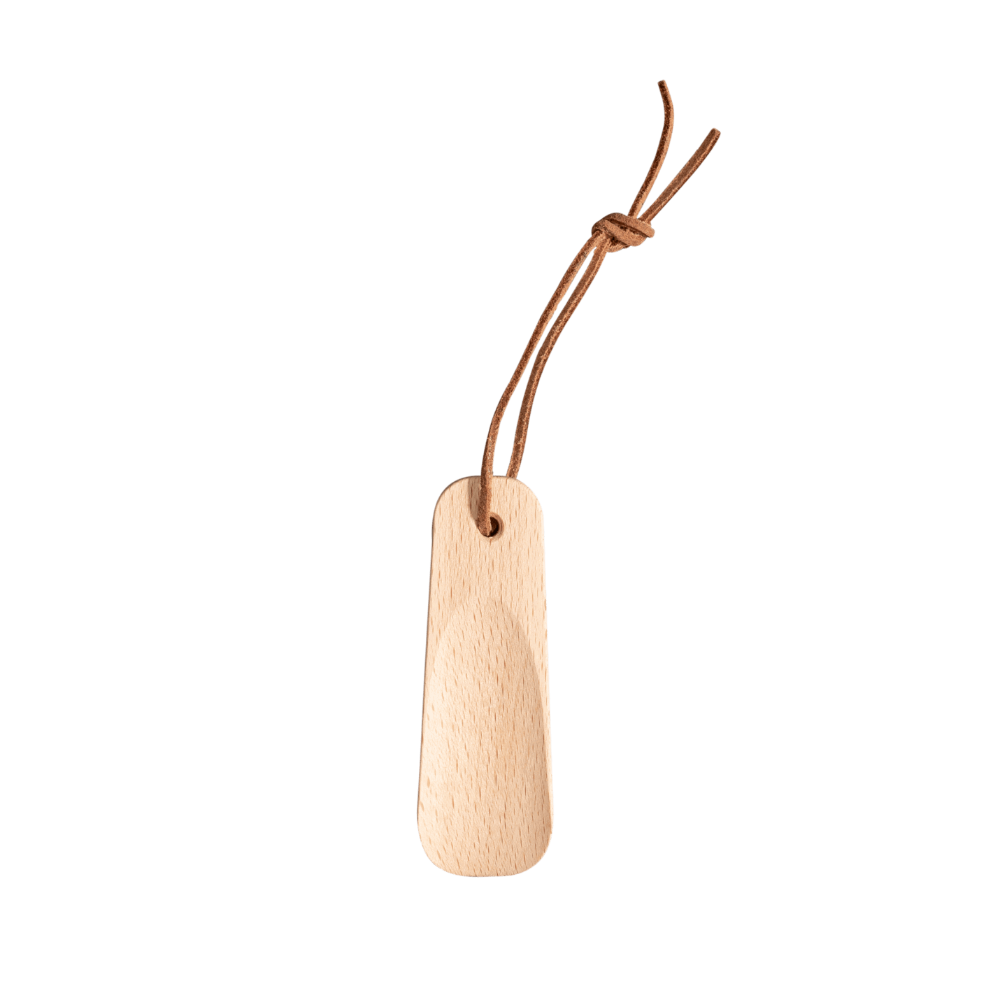 Drewniana łyżka do butów, olejowany buk, 11,5 cm
