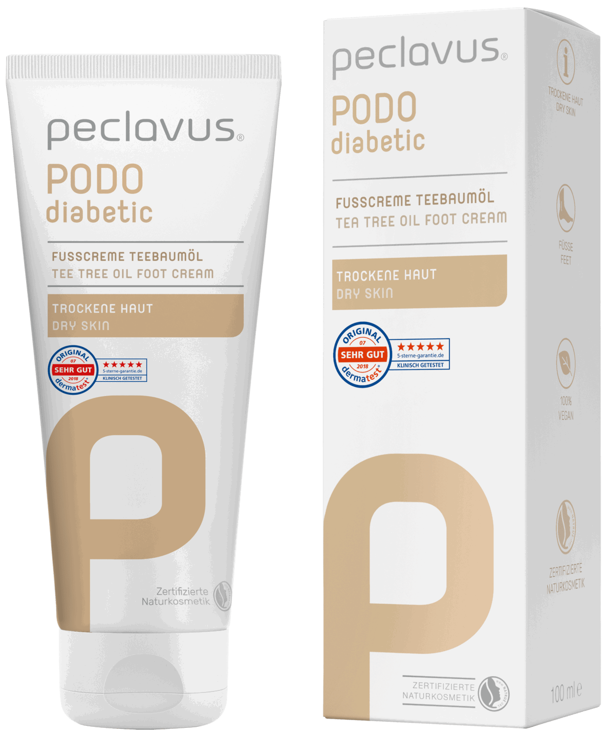 Krem do stóp z olejkiem z drzewa herbacianego, 100 ml