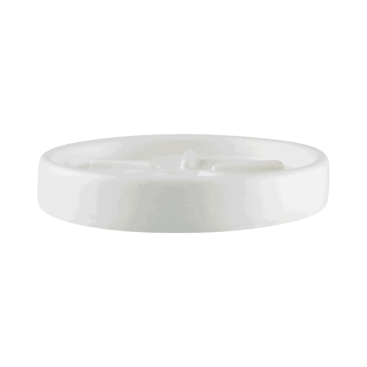 Ceramiczna miska na mydło, offwhite, ręcznie robiona, Ø 12 cm